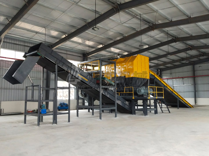 廢舊輪胎回收生產線